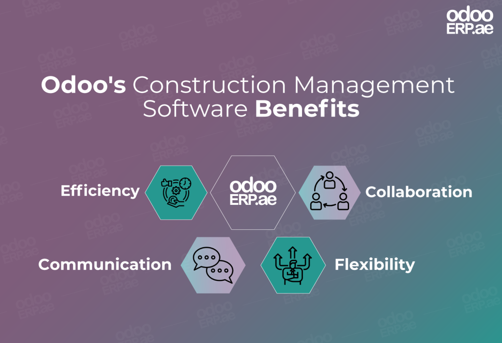 Odoo Construction Management Software to streamline operations.