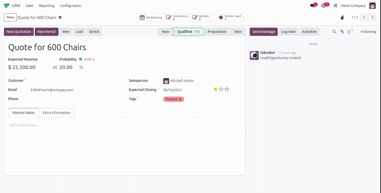 Customizing user experience with improved Odoo studio